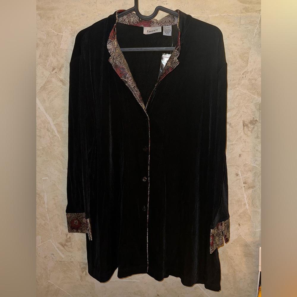 NWT Chico’s Black Travelers Perfecta Jacket